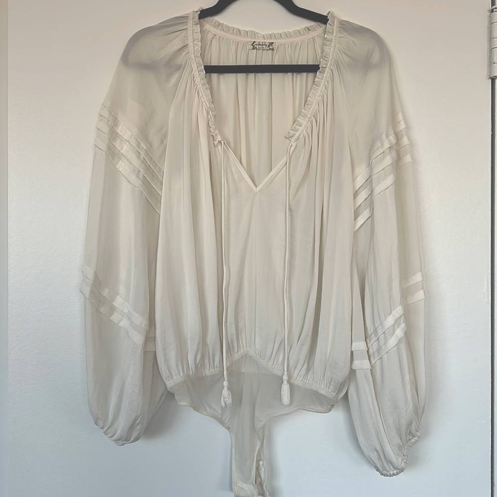Free People Long Sleeve Bodysuit
